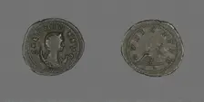 Coin Portraying Empress Salonina, 256. Creator: Unknown