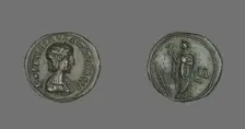 Coin Portraying Empress Salonina, 266-267. Creator: Unknown