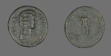 Coin Portraying Julia Domna, 193-217. Creator: Unknown