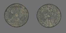 Coin Portraying King Philip II, 244-249. Creator: Unknown