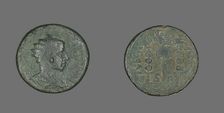 Coin Portraying King Philip II, 247-249. Creator: Unknown