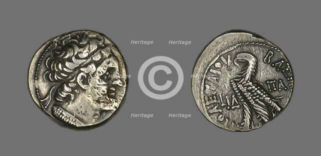 Coin Portraying King Ptolemy of Cyprus, 68-67 BCE. Creator: Unknown.