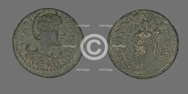 Coin Portraying Salonina, 253-268. Creator: Unknown.