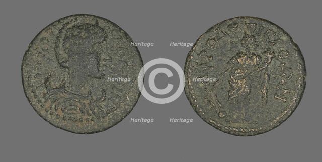 Coin Portraying Salonina, 253-268. Creator: Unknown.