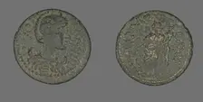 Coin Portraying Salonina, 253-268. Creator: Unknown