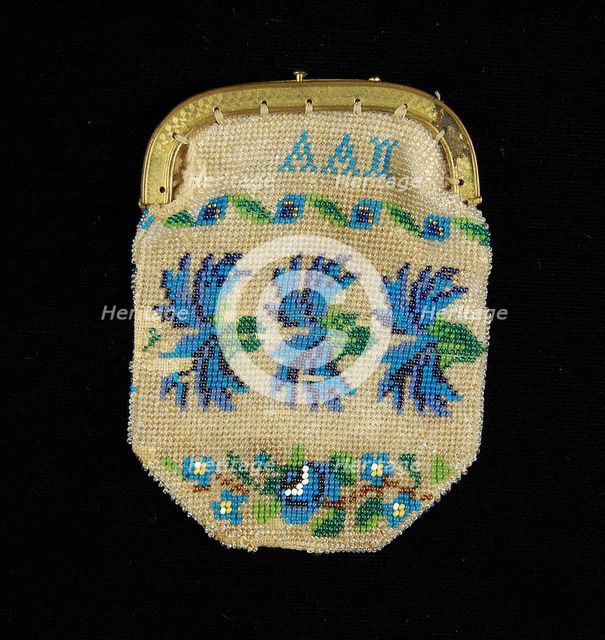 Coin purse, American, 1837. Creator: Unknown.