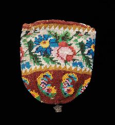 Coin purse, American, 1830-60. Creator: Unknown
