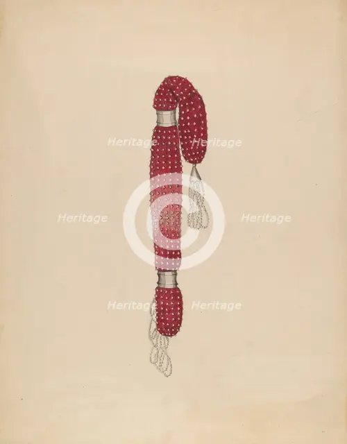 Coin Purse, c. 1936. Creator: Gladys Cook.
