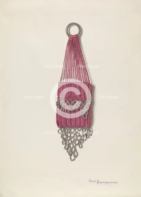 Coin Purse, c. 1941. Creator: Carl Buergerniss.
