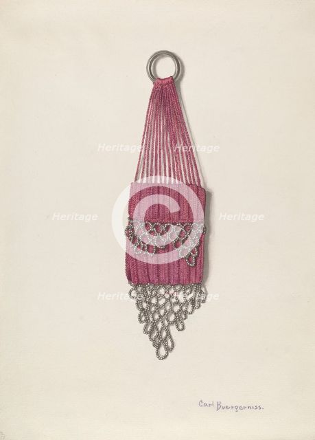 Coin Purse, c. 1941. Creator: Carl Buergerniss.