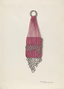 Coin Purse, c. 1941. Creator: Carl Buergerniss