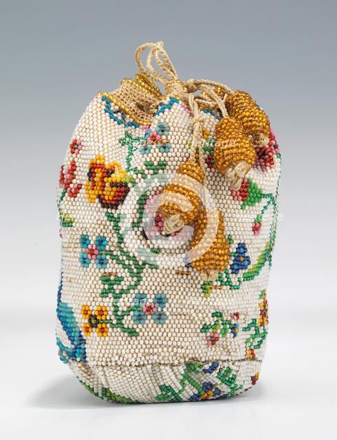 Coin purse, European, 1780-1810. Creator: Unknown.