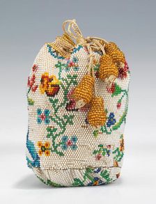 Coin purse, European, 1780-1810. Creator: Unknown
