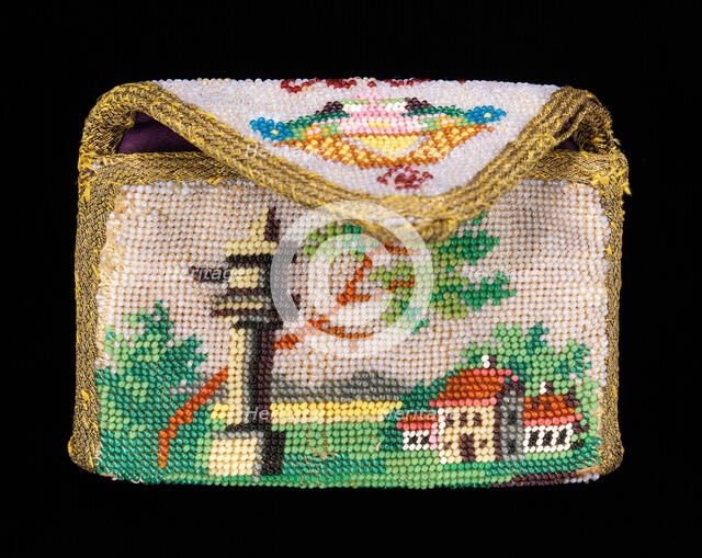 Coin purse, Mexican, 1800-1820. Creator: Unknown.