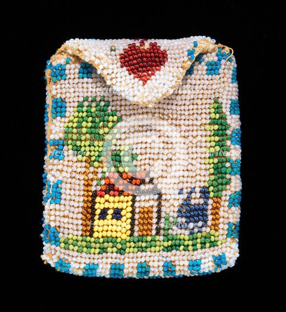 Coin purse, Mexican, 1810-30. Creator: Unknown.