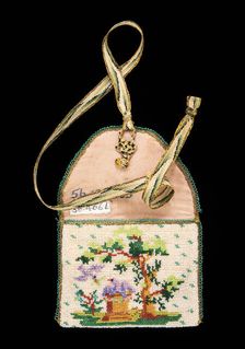 Coin purse, Mexican, 1820-40. Creator: Unknown