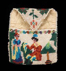 Coin purse, Mexican, 1825-35. Creator: Unknown