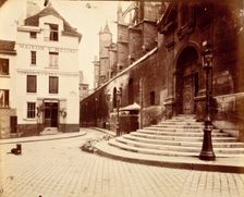 Coin Rue De La Montagne Ste Genevieve (4881), Printed 1914 circa. Creator: Eugene Atget