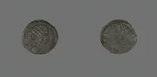 Coin Showing Portraying Empress Fausta, 307-326. Creator: Unknown