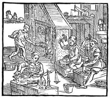 Coiners at work, 1577, (1893)