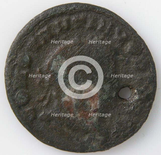 Coin/Pendant, Late Roman, 4th century or earlier. Creator: Unknown.