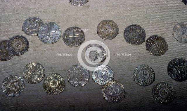 Coins from the Cuerdale Hoard. Artist: Unknown