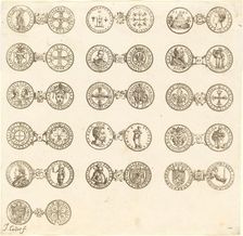 Coins [plate 10]. Creator: Jacques Callot