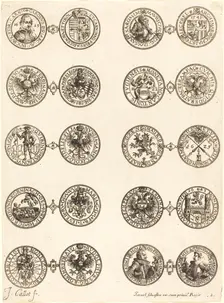 Coins [plate 2]. Creator: Jacques Callot