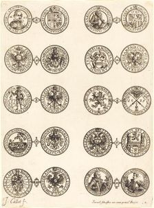 Coins [plate 2]. Creator: Jacques Callot