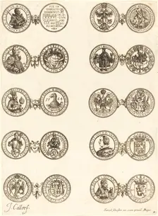 Coins [plate 4]. Creator: Jacques Callot
