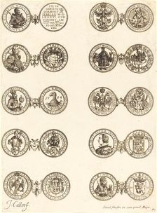 Coins [plate 4]. Creator: Jacques Callot