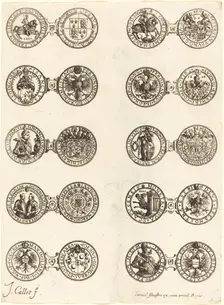 Coins [plate 5]. Creator: Jacques Callot