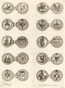 Coins [plate 5]. Creator: Jacques Callot