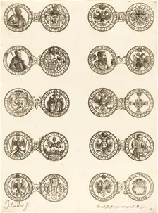 Coins [plate 6]. Creator: Jacques Callot