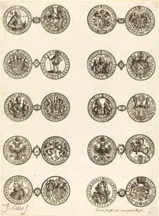 Coins [plate 7]. Creator: Jacques Callot