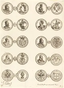 Coins [plate 8]. Creator: Jacques Callot