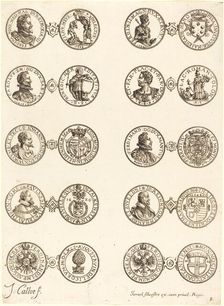 Coins [plate 8]. Creator: Jacques Callot