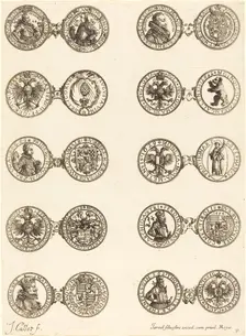Coins [plate 9]. Creator: Jacques Callot