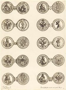 Coins [plate 9]. Creator: Jacques Callot