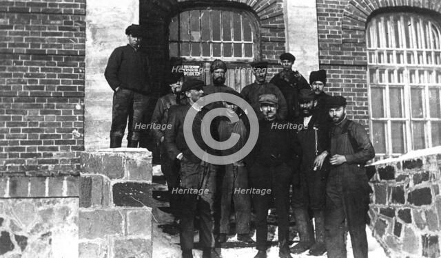 Coke Chemical Complex - Electromechanical Shop, 1923. Creator: Unknown.