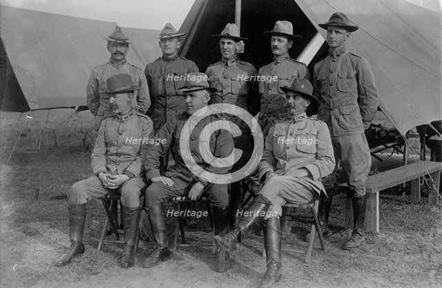 Col. Bailey & Staff, between c1910 and c1915. Creator: Bain News Service.