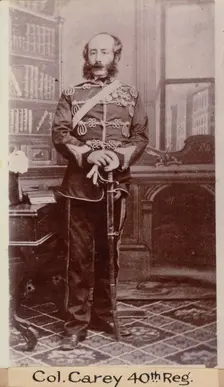 Col. Carey 40th Reg, c.1900. Creator: William Francis Gordon