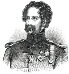 Col. Chatterton, M.P. for Cork, 1850. Creator: Unknown