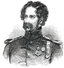 Col. Chatterton, M.P. for Cork, 1850. Creator: Unknown