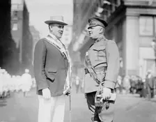 Col. E.C. Young, Col. Milton J. Forman, Chicago, 1916. Creator: Bain News Service