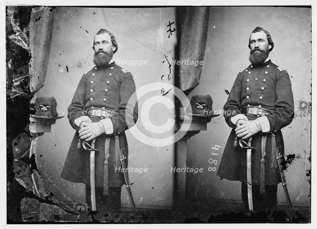 Col. J.H. Higgins, 1855-1865. Creator: Mathew Brady.