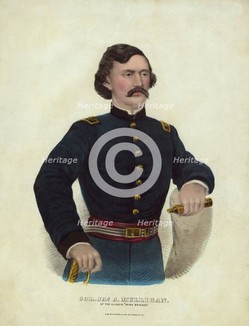 Col. Ja's. A Mulligan, of the Illinois Irish Brigade, 19th century.