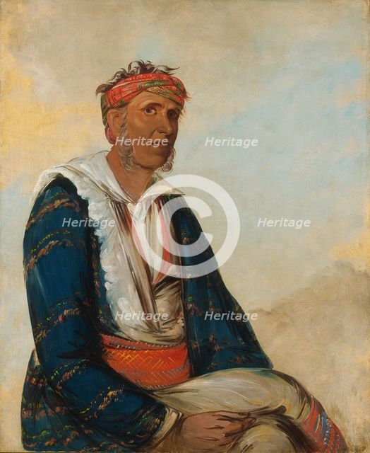 Cól-lee, a Band Chief, 1834. Creator: George Catlin.