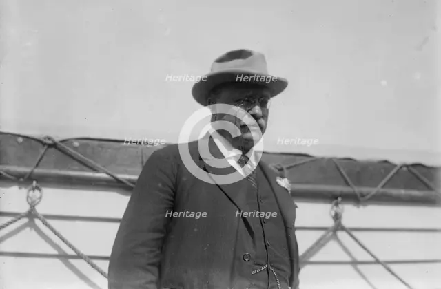 Col. Roosevelt on S.S. VANDYCK, between c1910 and c1915. Creator: Bain News Service.
