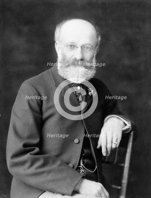 Col. William H. Crook, a White House employee, half-length portrait..., between 1890 and 1910. Creator: Frances Benjamin Johnston.
